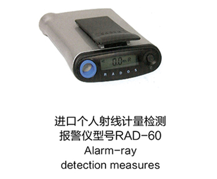 进口个人射线计量检测报警仪
